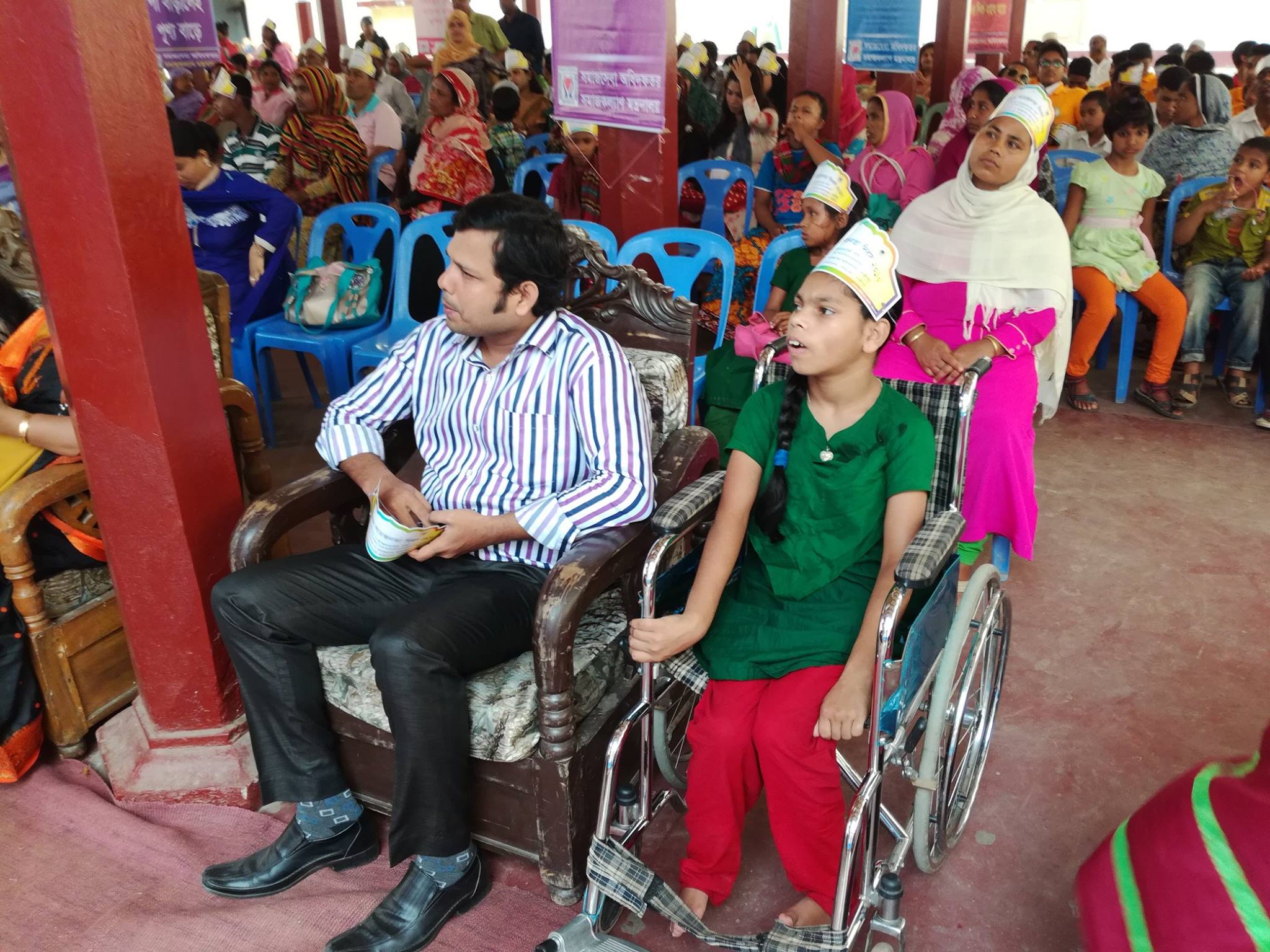 “The Executive of PDF participated in the Autism program organized by the District Commissioner of Gazipur.”